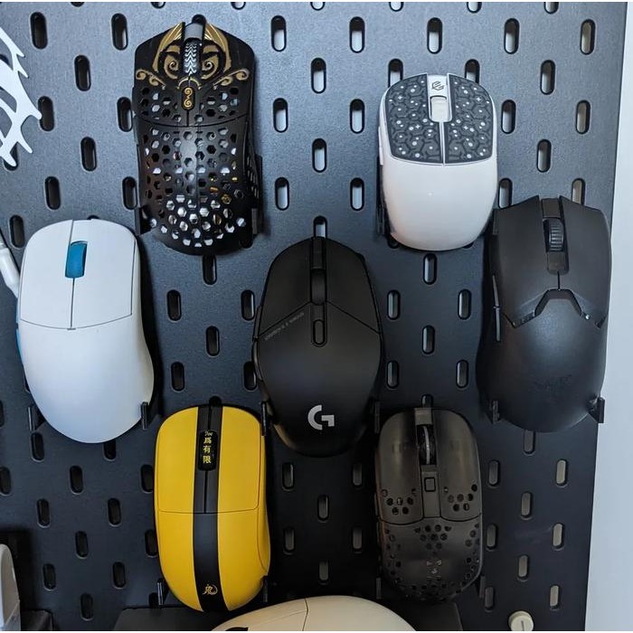 ikea skadis pegboard / Papan berlubang mouse mount *