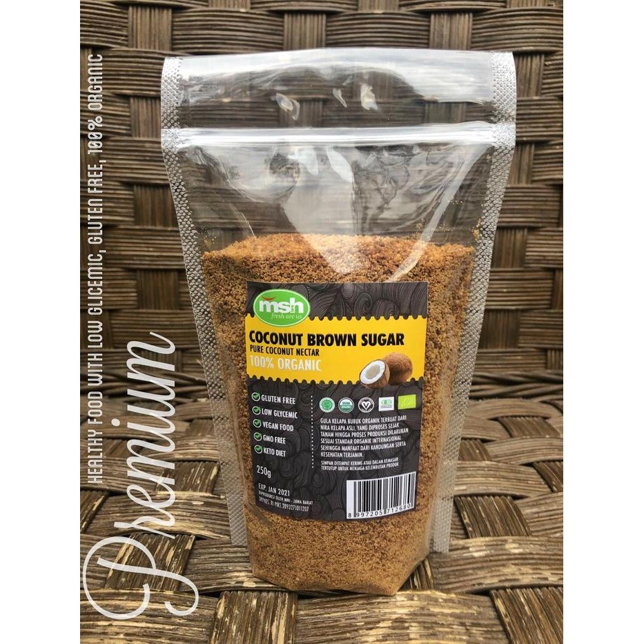 

PastikanDikirimLgsg- Brown Sugar Coconut Organic/Diet Keto/Gluten Free