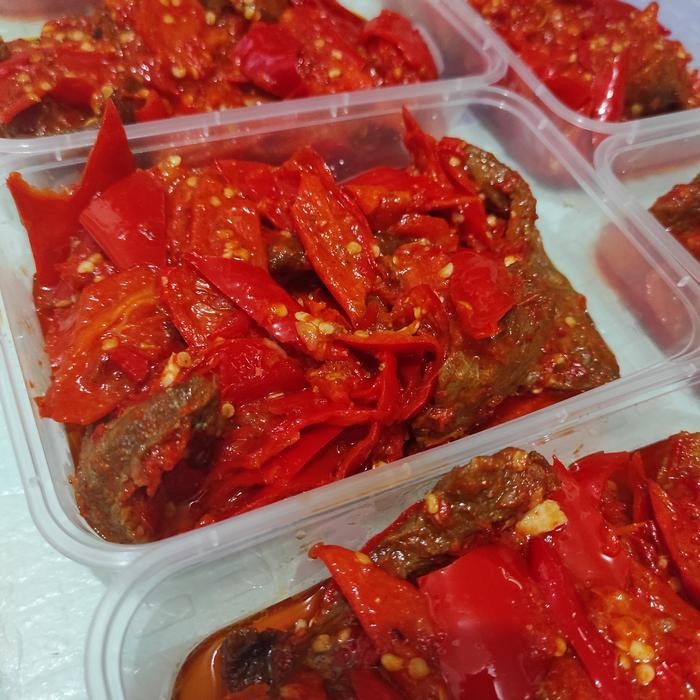 

PastikanDikirimLgsg- dendeng balado basah/dendeng basah daging sapi