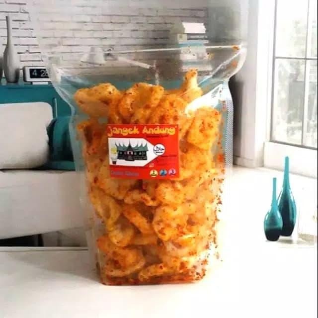 

PastikanDikirimLgsg- Kerupuk Kulit Balado Pedas dari Cabe asli / Kerupuk Jangek Andung