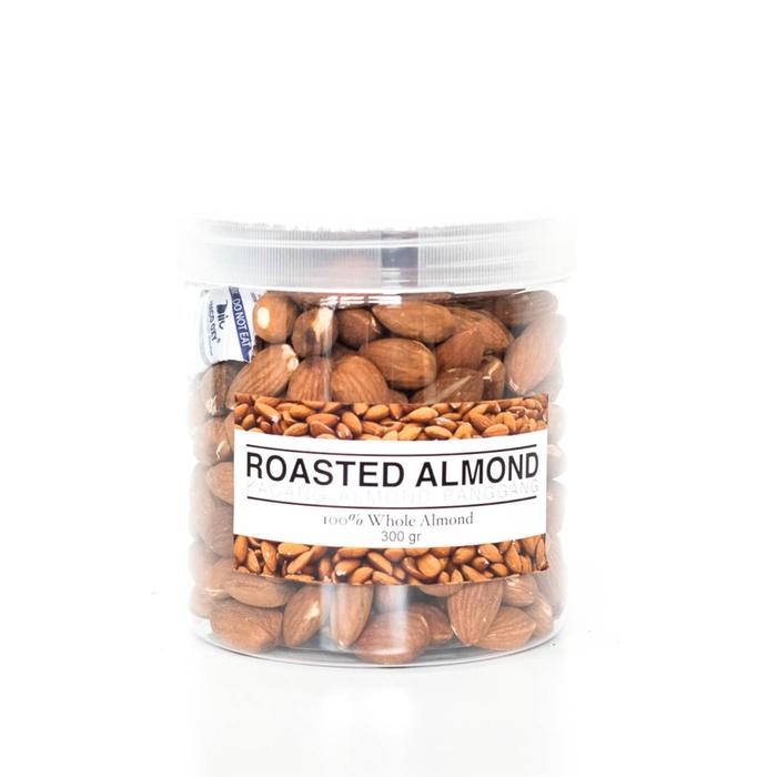 

PastikanDikirimLgsg- Kacang Almond Panggang / Roasted Almond / 300 gr