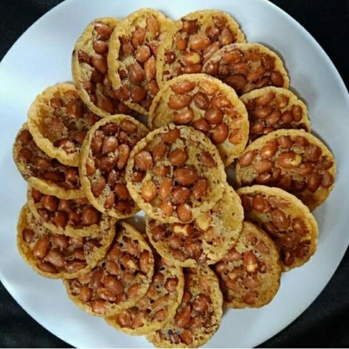 

PastikanDikirimLgsg- peyek kacang tanah / rempeyek kacang spesial / snack jadul - 250gram