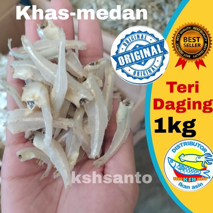 

PastikanDikirimLgsg- ikan asin teri jengky Daging-1kg