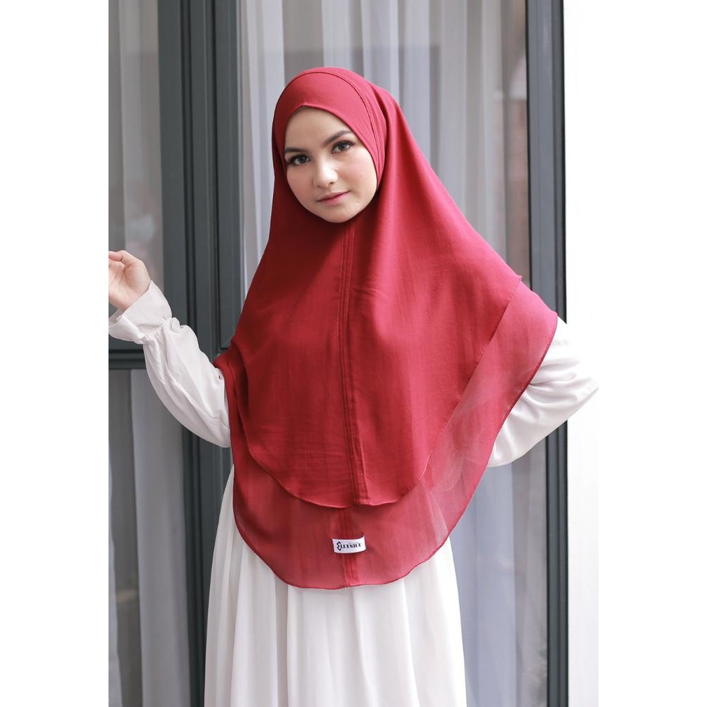 Hijrahive- Hijab Ellysha 2In1 Nazeera Slimmy Hijab Syari