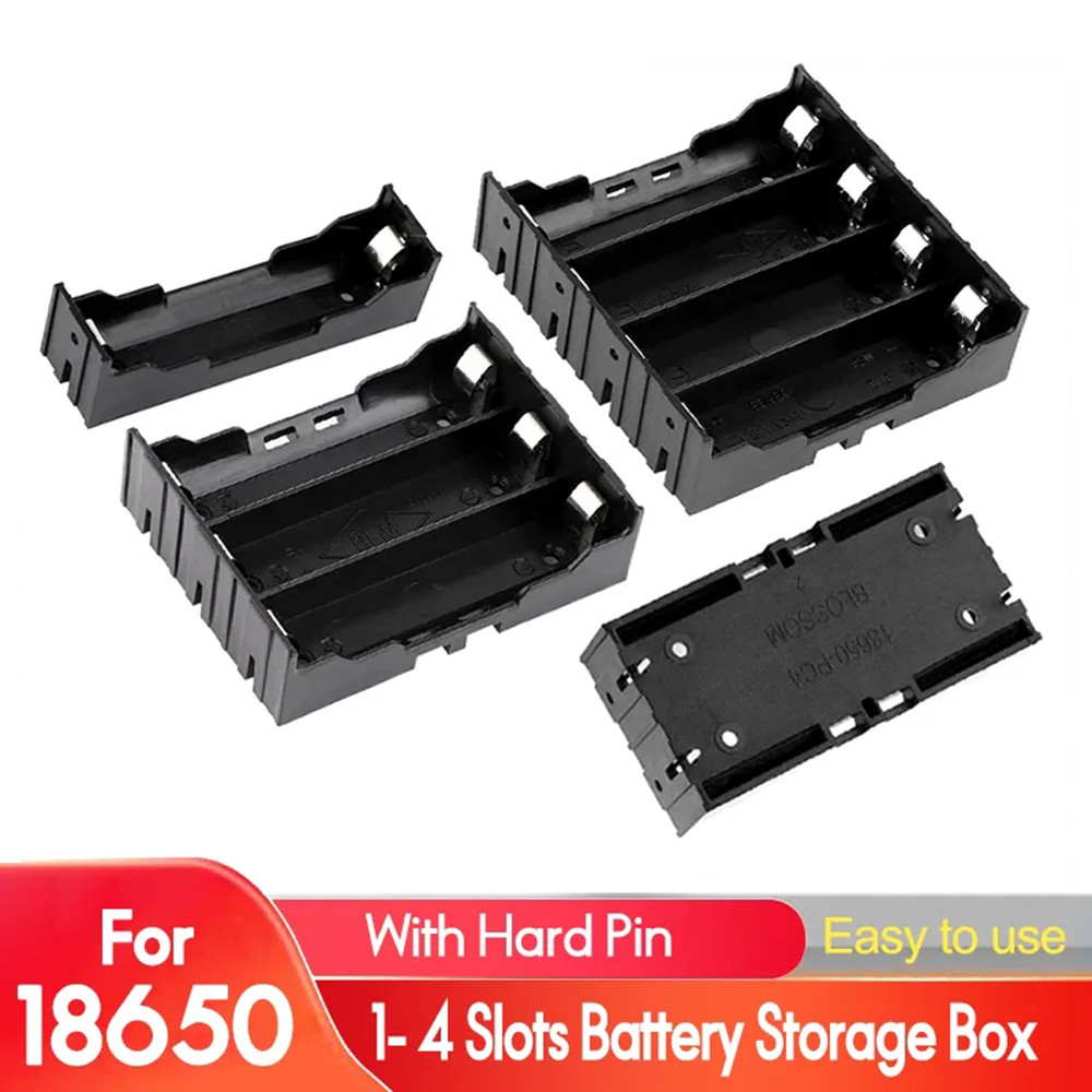 DIY Power Bank Case 1X 2X 3X 4X Slot 18650 Battery Holder Storage Box High-quality ABS Shell Batteri