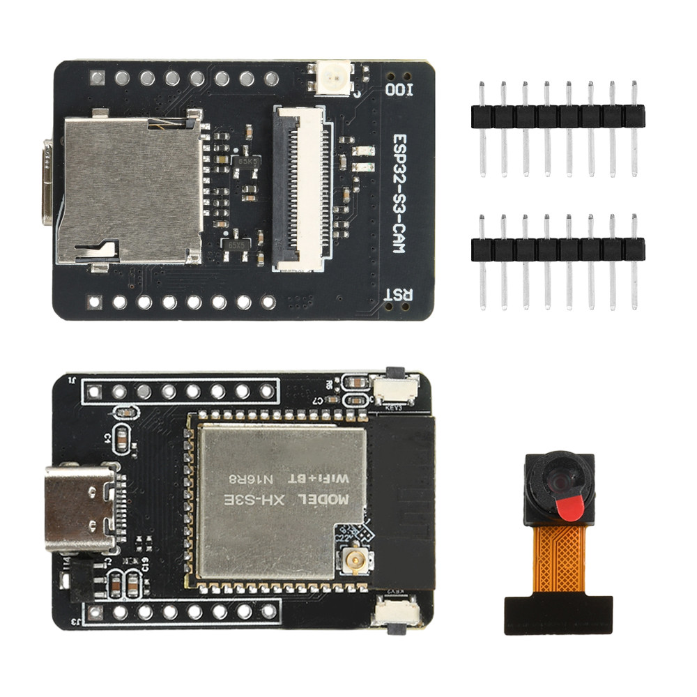 ESP32-S3-CAM Development Board WiFi Bluetooth Module OV2640 Camera N16R8 ESP ESP32 S3 CAM Type-C