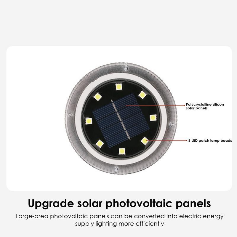 Outdoor Solar Ground Lights Solar Garden Lights Landscape Lighting Outdoor Waterproof Garden Landsca