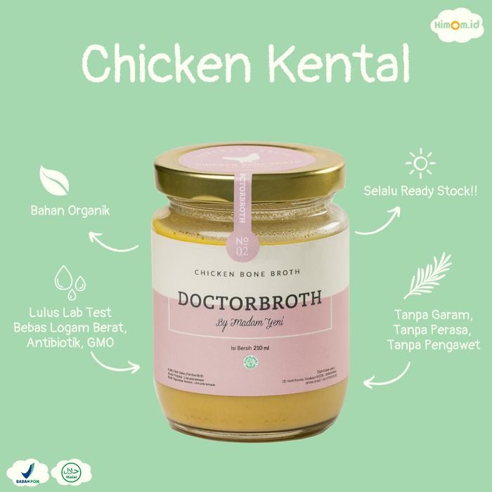 

New Doctor Broth - Chicken Kental, kaldu ayam, chicken broth READY STOCK!