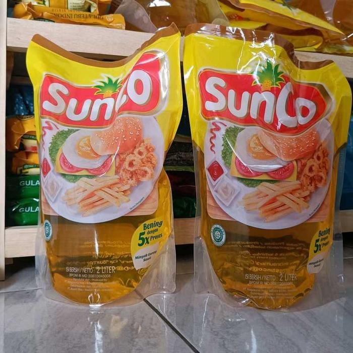 

New Minyak goreng 2 liter sunco