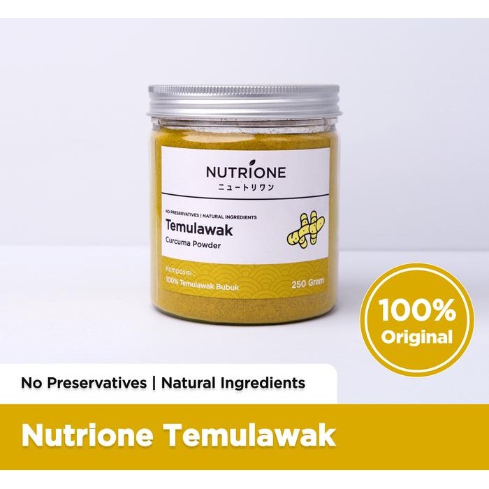 

New Temulawak Bubuk / Curcuma Powder Premium Original Nutrione