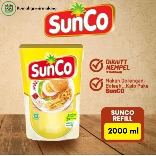 

New minyak goreng sunco 2 liter