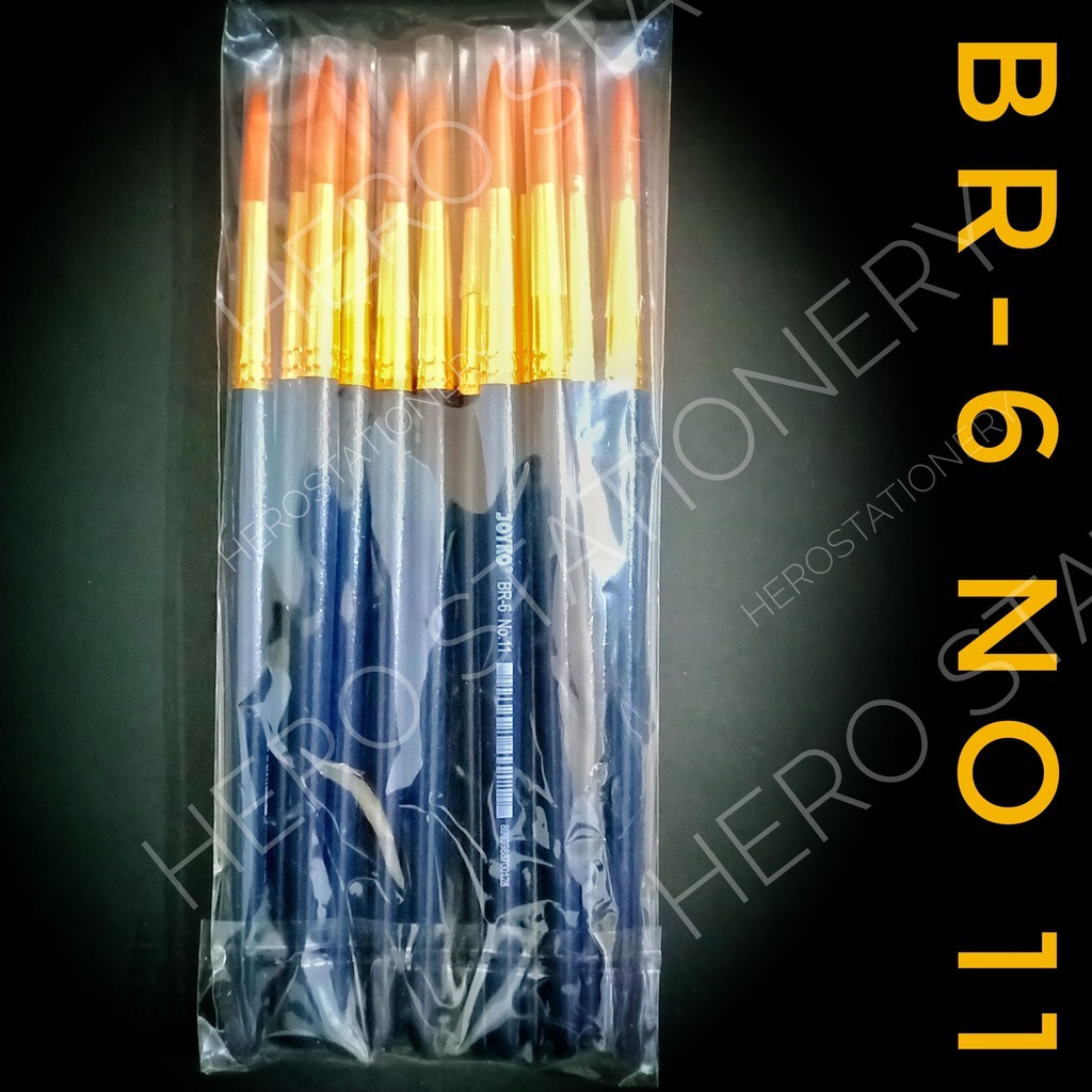 

Kuas lukis halus brush no.11 BR-6 . 12 unit
