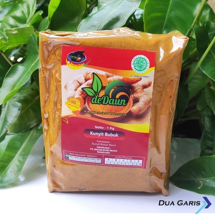 

New Kunyit bubuk 1kg asli / Pure Turmeric Powder 1000 Gram