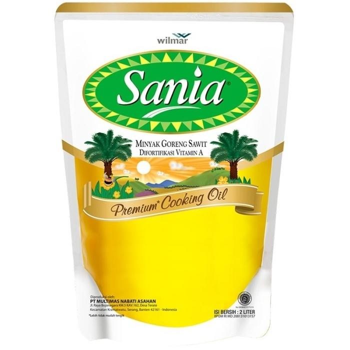

New minyak goreng sania 2liter