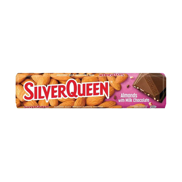 

SILVER QUEEN COKLAT ALMOND 55 GR