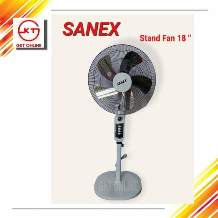 Kipas Angin Berdiri 18 Inch Sanex / Stand Fan Sanex / Kipas Berdiri