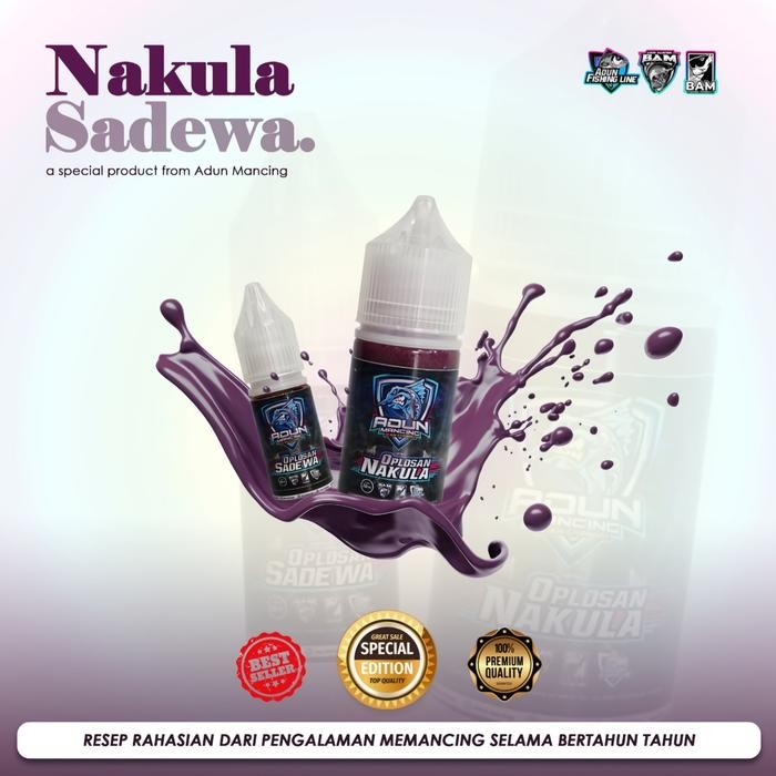 Essen Oplosan Nakula 30Ml Sadewa 10Ml Adun Mancing