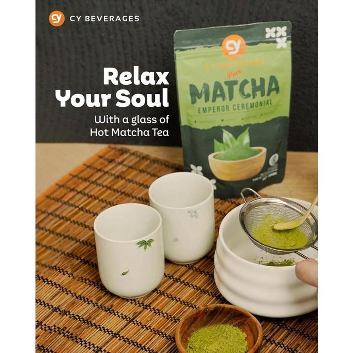 

Cy Pure Matcha Emperor Ceremonial Powder 100G