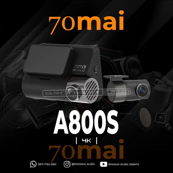 Dashcam 70mai A800s 4K dashcam mobil
