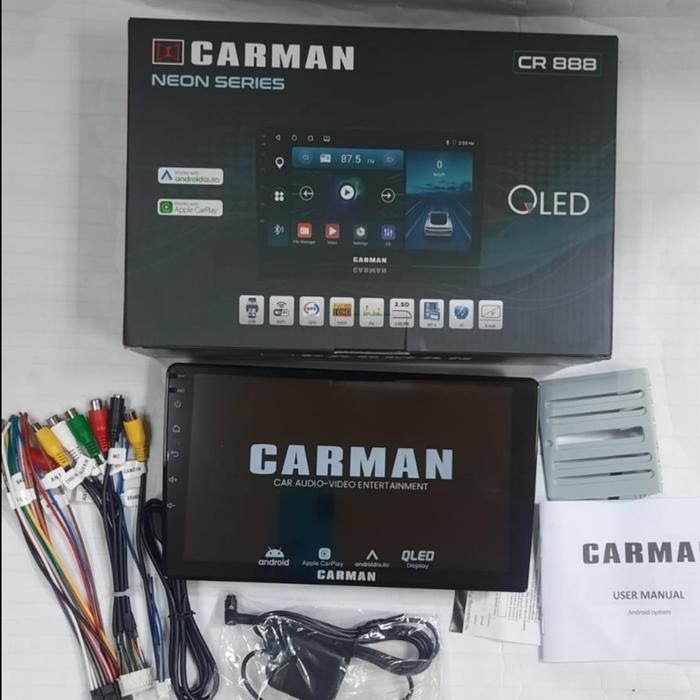 head unit android carman 9 inch ram 2/32gb