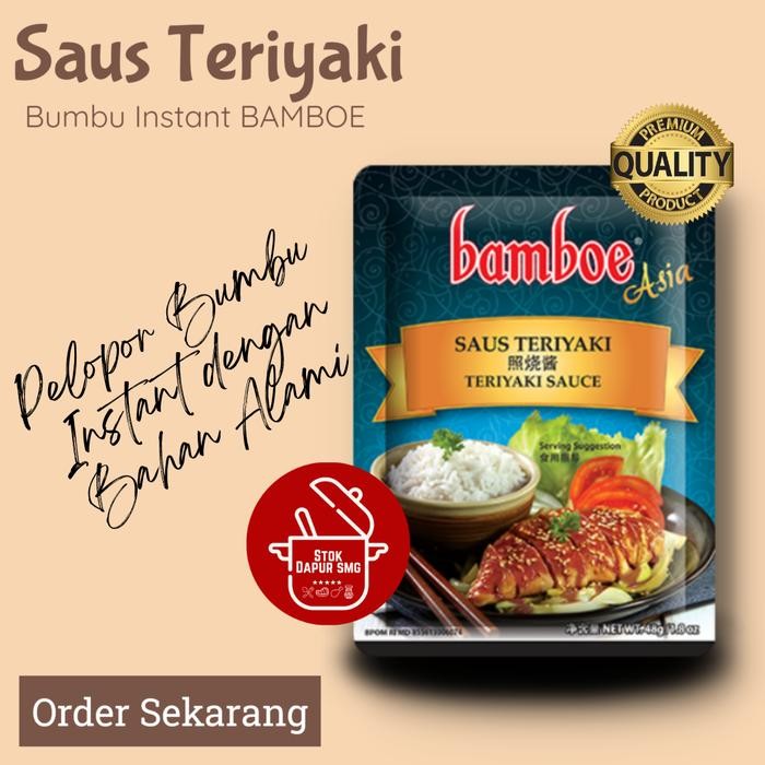 

@@@@] Bumbu Dapur Masak Instan BAMBOE Asia SAUS TERIYAKI 48gr