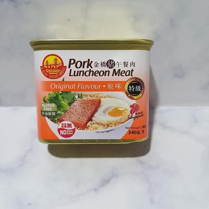 

PORK LUNCHEON MEAT / HAM SINGAPORE / SPAM SINGAPORE / NO MSG(NON HALAL