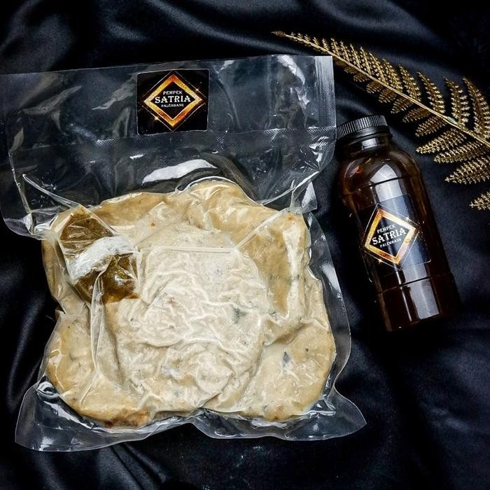 

BARANG TERLARIS Mpek empek Pempek Satria Palembang Ikan Tenggiri Kulit Beku Frozen