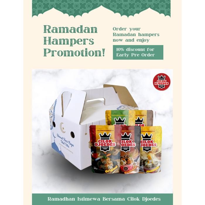 

BARANG TERLARIS Parcel Raya Cilok Djoedes