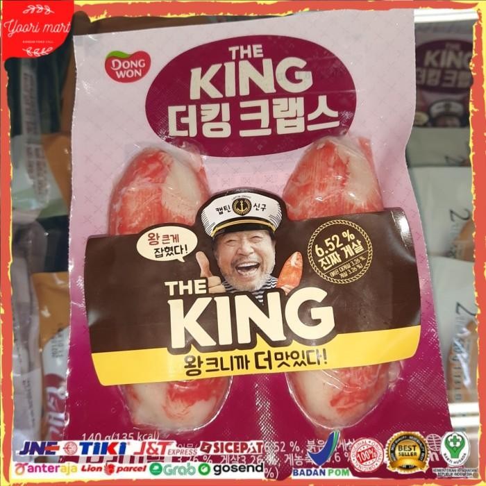 BARANG TERLARIS Dongwon Real Crabs The King 140 gram