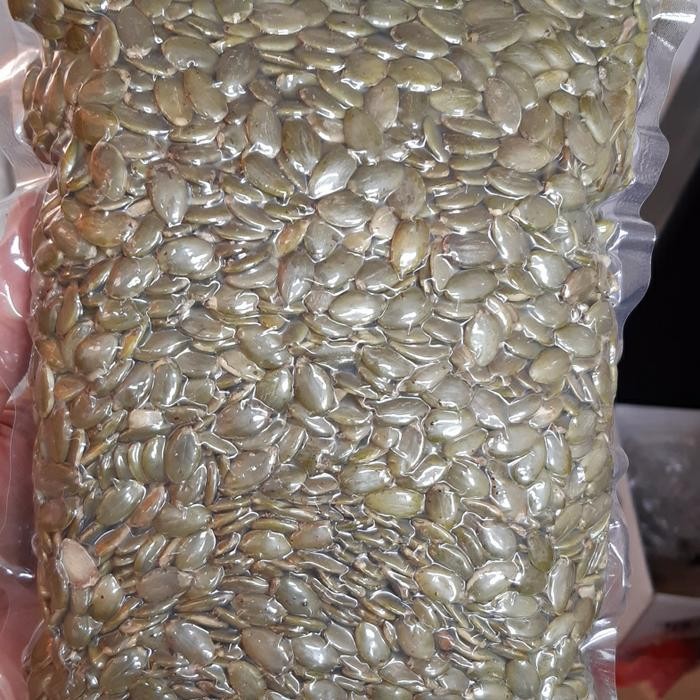 

terbaru !!! roasted pumpkin seeds panggang 1 kg ready