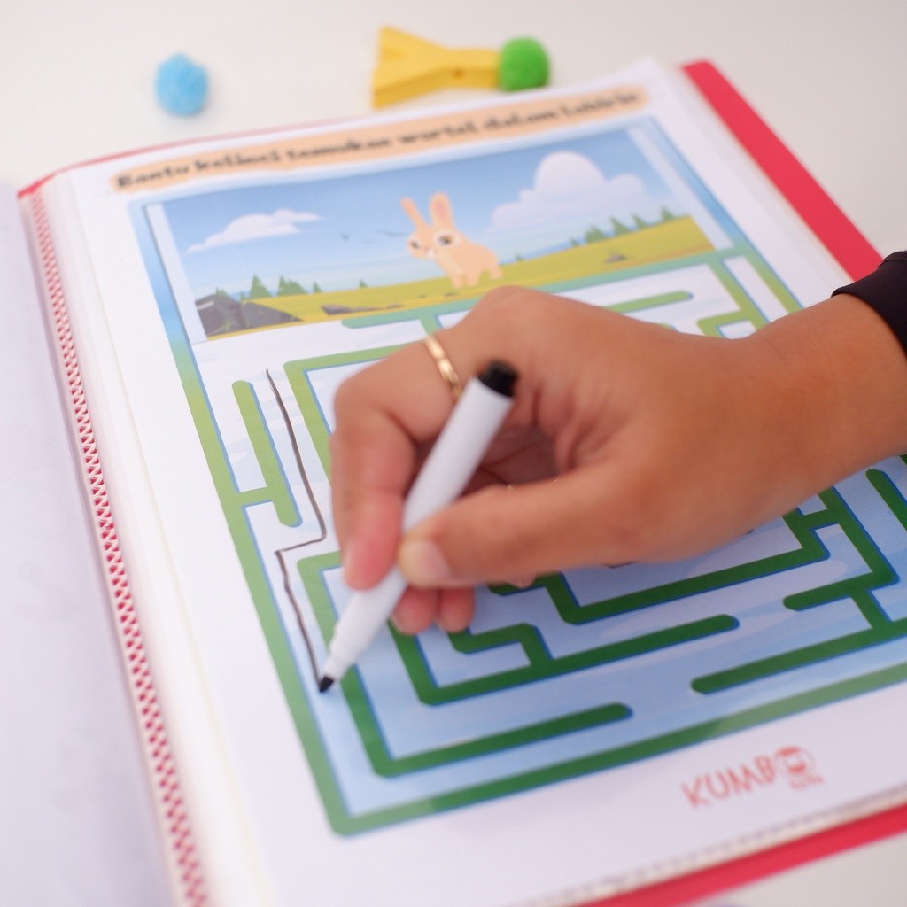 Buku Aktivitas Anak Daily Worksheet Anak Tk Paud Presschool Kegiatan Menggunting Dan Menempel Wipe