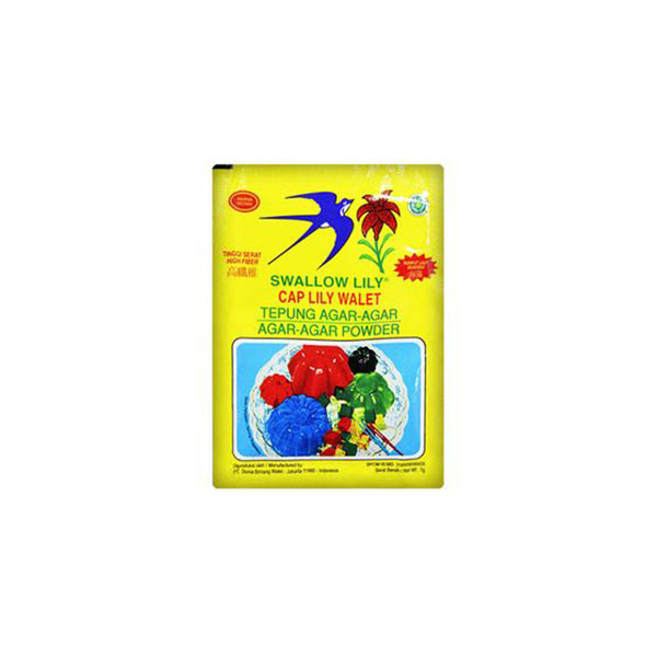 

SWALLOW LILY AGAR-AGAR RED 7 GR
