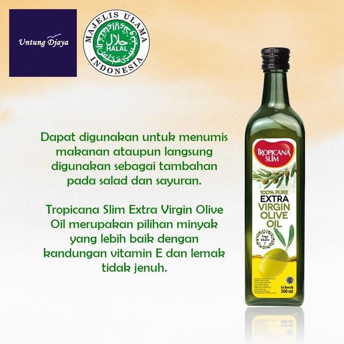 

Tropicana Slim Extra Virgin Olive Oil 500ml / Extra Virgin Olive Oil