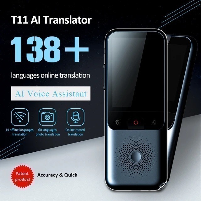 

GotSeef T11 - Portable Audio AI Voice Translator - Support Photo Translation