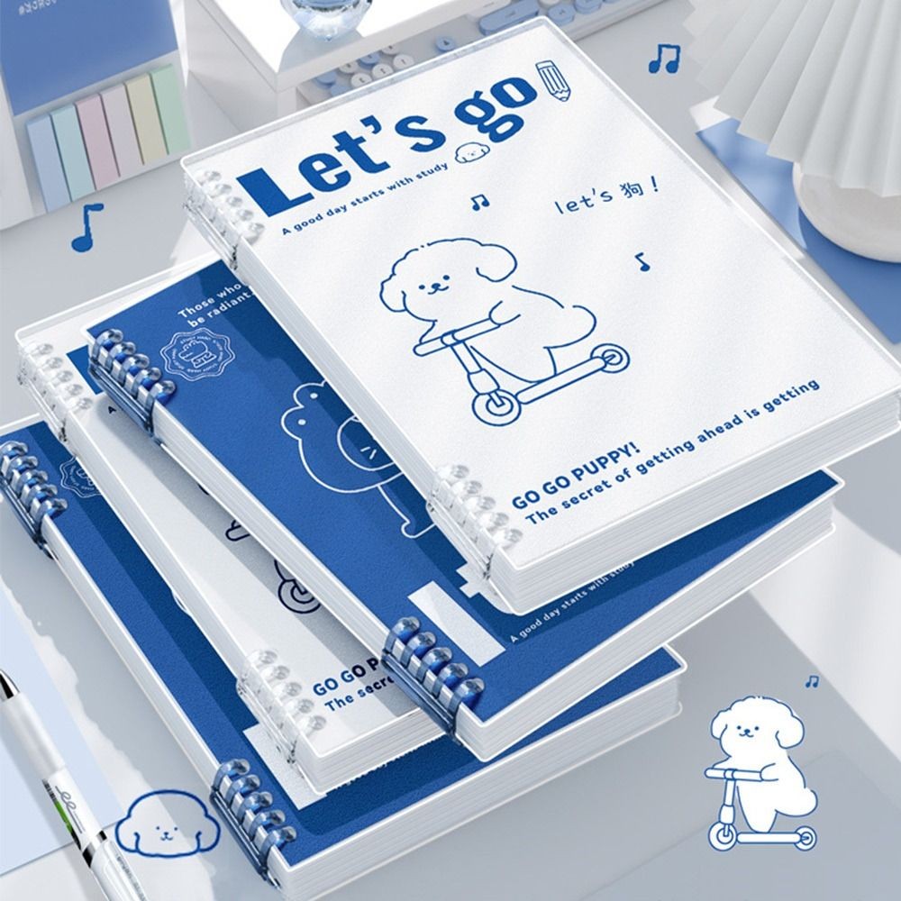 

A5/B5 Loose-Leaf Notebook Loose-Leaf 60 Sheets/120 Pages Binder Notebook