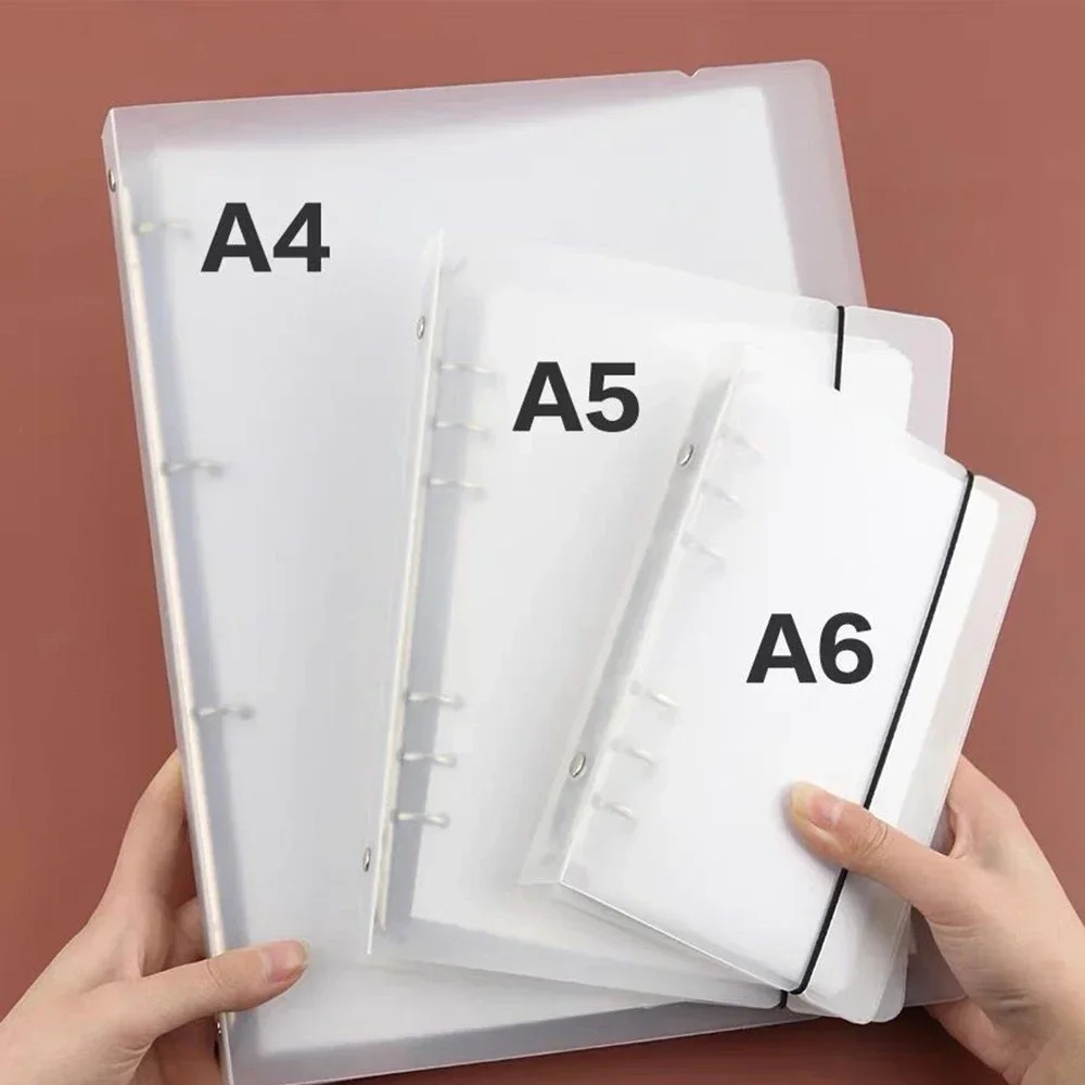 

A5 A6 A7 Matte Loose-Leaf Binder Ring New Diary Notebook Inside Cover Collection Photo Planner