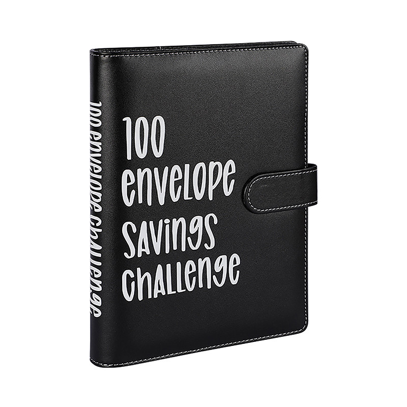 

100 Days Savings Loose-Leaf Book Envelopes Money Saving Challenge Binder Budget Binder Savings