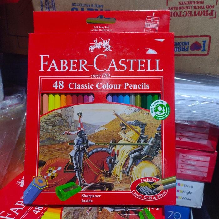 

Pensil Warna Faber-Castell 48 Warna (Color) Original #Gratisongkir