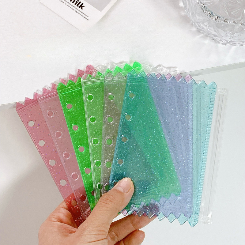 

M5 Size Binder Candy Color Scrapbooking Inner Page Candy Color Journaling Notebook Inner Page