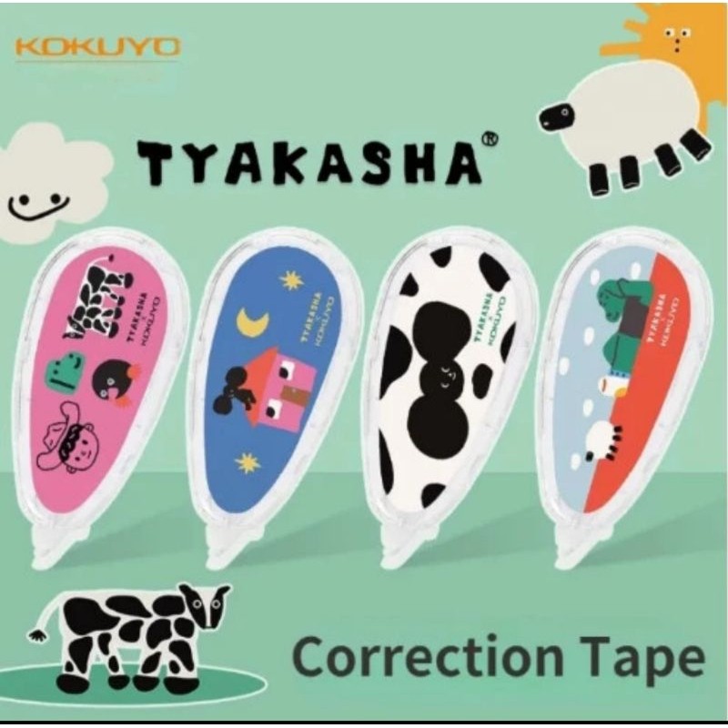 

KOKUYO x TYAKASHA Correction Tape WSG-TWT3508 LIMITED EDITION