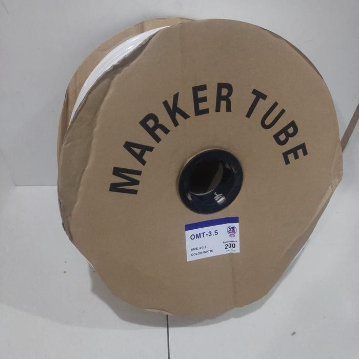

Kss Marker Tube Putih 3,5Mm Marker Tube Label #Gratisongkir