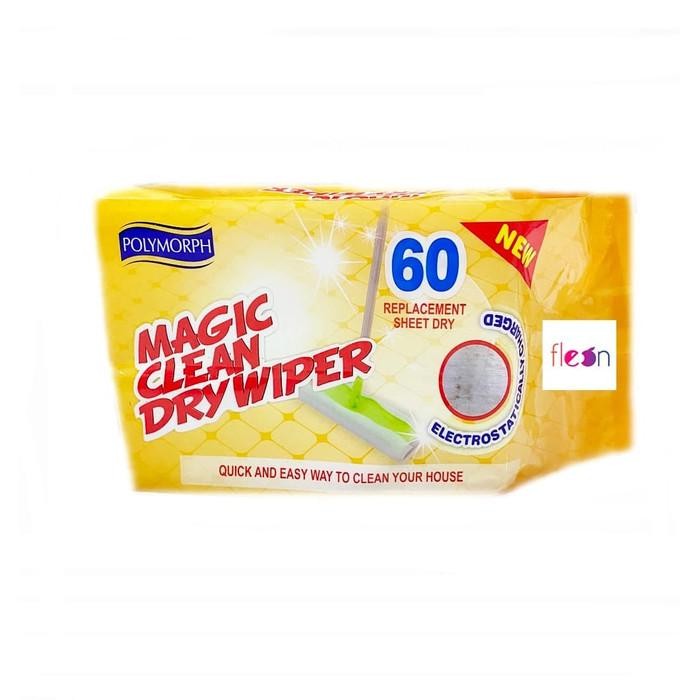 PaCkingCepat- Polymorph Magic Clean Dry Wiper Tissue 60 Sheet