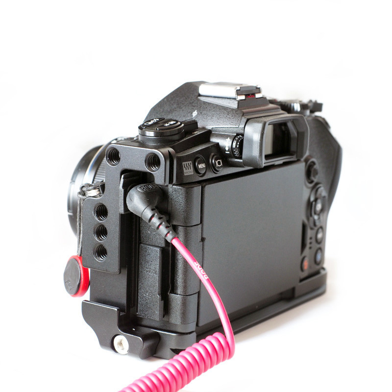 For Olympus E-M1 Ii/Iii Camera Hot Shoe L Bracket Hand Grip Quick Release Plate