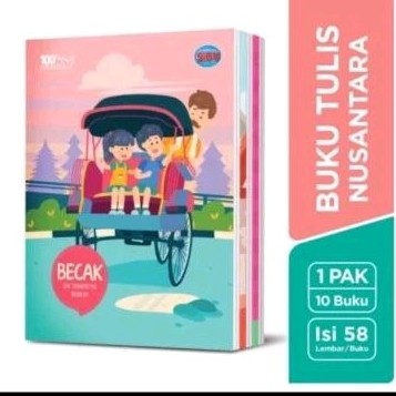 

Buku Sidu 58 lembar 10 pcs