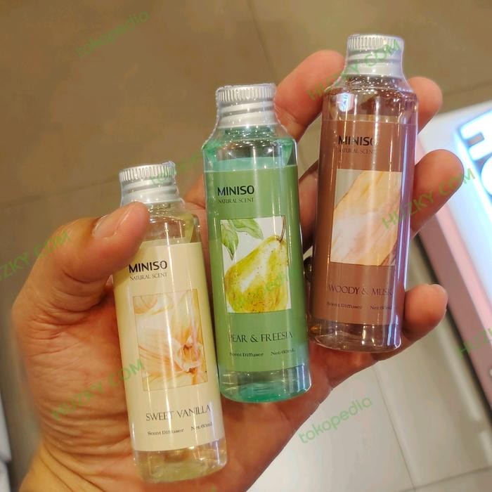 MINISO SCENT DIFFUSER REFILL Woody&Musk Sweet Vanilla Pear&Freesia