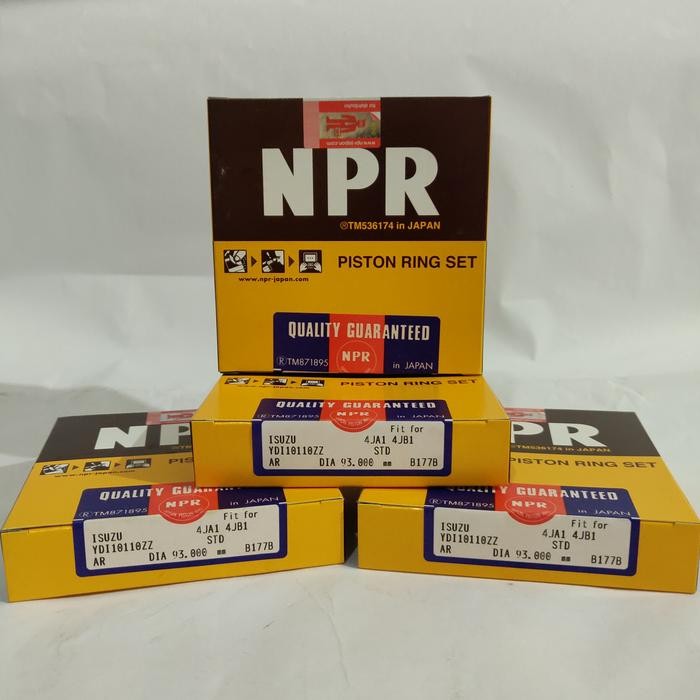 Ring Piston Isuzu Panther 2.5 NPR Japan (asli)