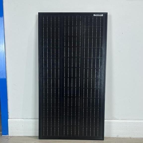 SOLAR PANEL SOLAR CELL PV MODUL 40WP MONOCRYSTALLINE SOLANA BLACK PANEL SURYA SOLANA MONO 40WP