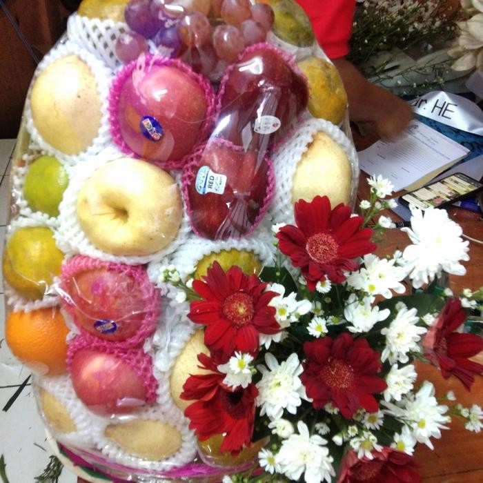 

Promo parcel buah + bunga cantik 1 Ready