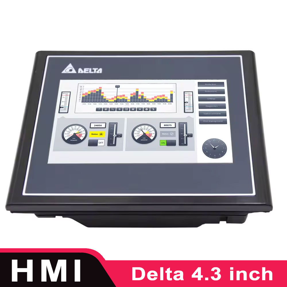 BEST SELLER Delta HMI DOP103BQ DOP103WQ 4.3 Inch HMI with Ethernet Human Machine Interface Industria