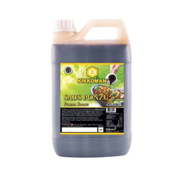 

Diskon Kikkoman Ponzu Sauce Halal Jerigen 2L